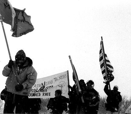 Wounded Knee 1973 - 1998: In the struggle continues© By Judith LeBlanc